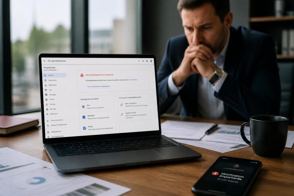 découvrez comment récupérer votre fiche google my business suspendue grâce à nos conseils pratiques et étapes détaillées pour restaurer votre visibilité en ligne rapidement.