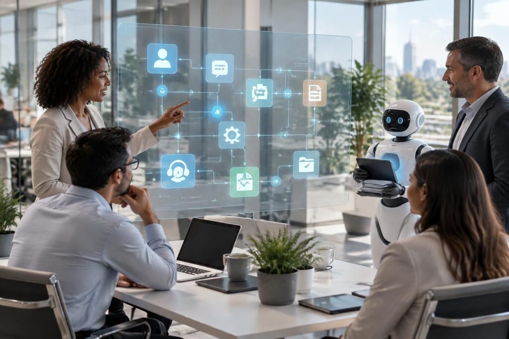 Automatisation des processus dans les services